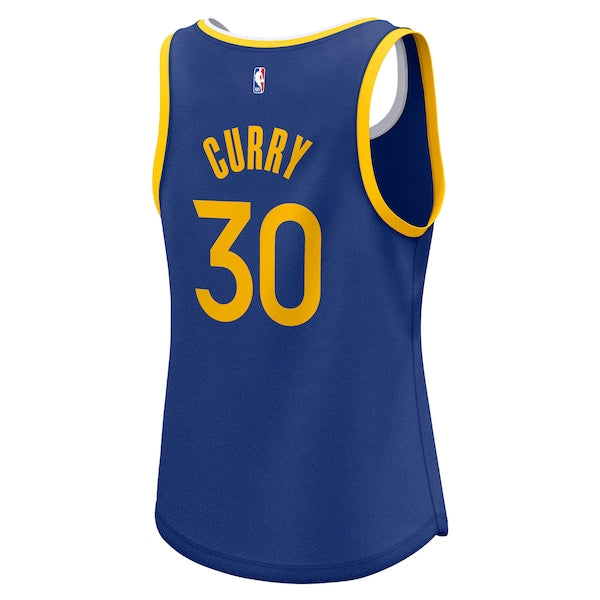 Stephen Curry Golden State Warriors Women's Fast Break Player Jersey - Icon Edition - Royal - Image 3