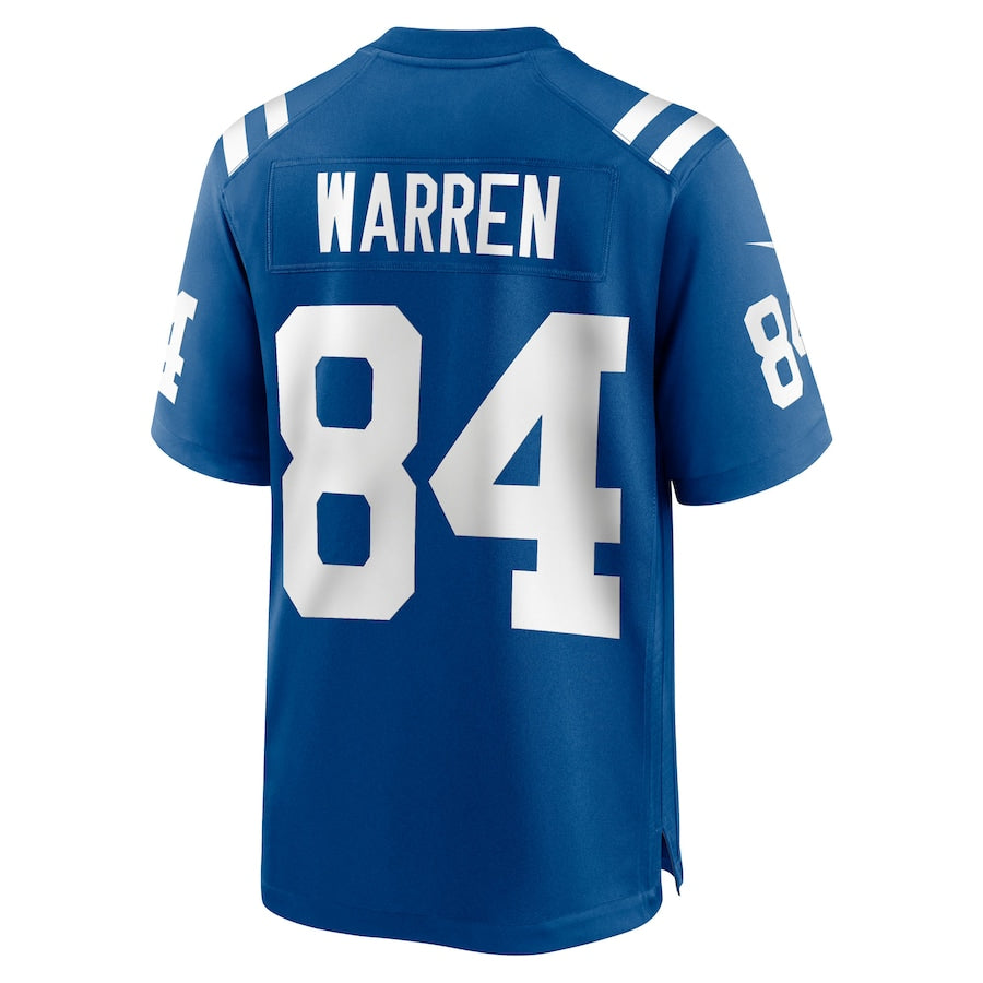 Tyler Warren Indianapolis Colts Nike 2025 NFL Draft First Round Pick Game Jersey - Royal - Image 3