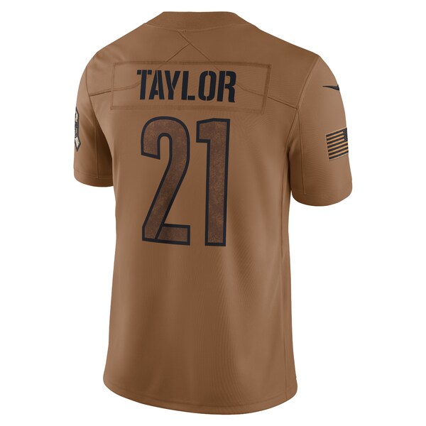 Sean Taylor Washington Commanders Nike 2023 Salute To Service Retired Player Limited Jersey - Brown - Image 3
