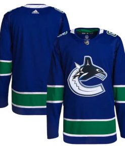Vancouver Canucks adidas Home Primegreen Authentic  Custom  Jersey - Royal