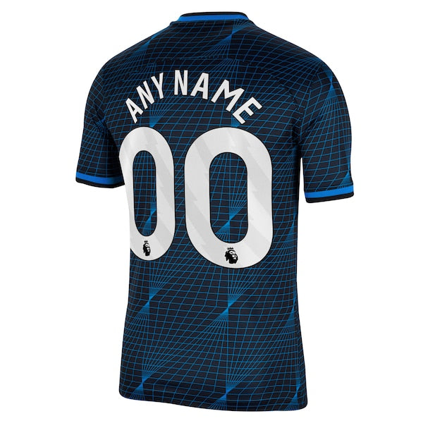 Chelsea Nike 2023/24 Away Stadium Replica Custom Jersey - Navy - Image 3