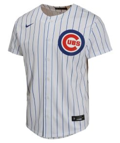 Alternative view of Cody Bellinger Chicago Cubs Nike Youth Home Game Player Jersey - White