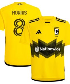 Aidan Morris Columbus Crew adidas Youth 2024 The Home Kit Replica Player Jersey - Yellow