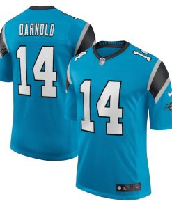 Sam Darnold Carolina Panthers Nike Vapor Limited Jersey - Blue/Black/White
