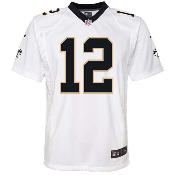 Chris Olave New Orleans Saints Nike Youth Game Jersey - White - Image 2