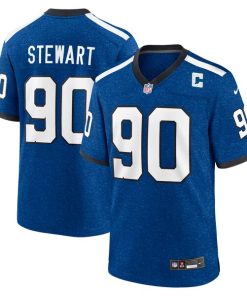 Grover Stewart Indianapolis Colts Nike Indiana Nights Alternate Game Jersey - Royal/Royal
