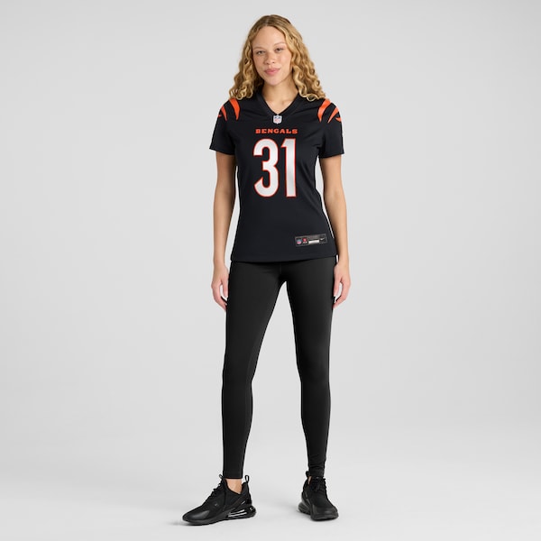 Zack Moss Cincinnati Bengals Nike Women's Game Jersey - Black - Image 2