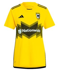 Alternative view of Aidan Morris Columbus Crew adidas Women's 2024 The Home Kit Replica Player Jersey - Yellow