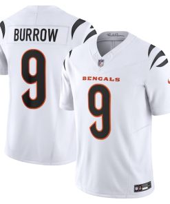 Joe Burrow Cincinnati Bengals Nike Vapor F.U.S.E. Limited Jersey - White/Orange