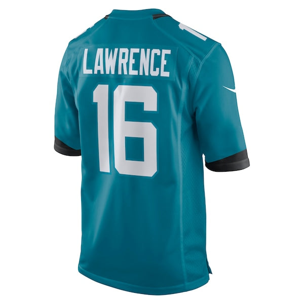 Trevor Lawrence Jacksonville Jaguars Nike Youth Game Jersey - Teal - Image 3