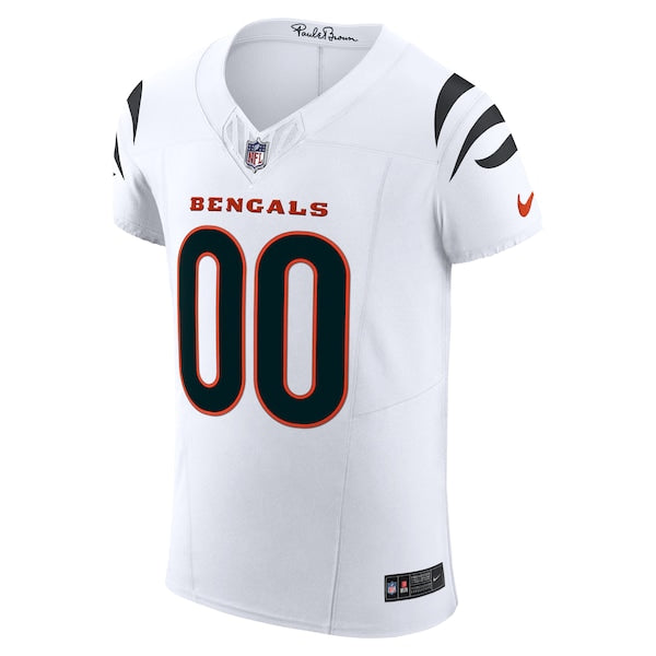 Cincinnati Bengals Nike Vapor F.U.S.E. Elite Custom Jersey - White - Image 2