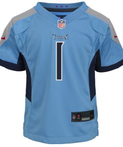 Alternative view of Cameron Ward Tennessee Titans Nike Toddler Game Jersey - Light Blue