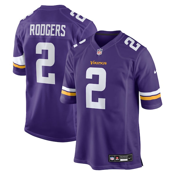 Isaiah Rodgers Minnesota Vikings Nike Team Game Jersey - Purple - Image 2