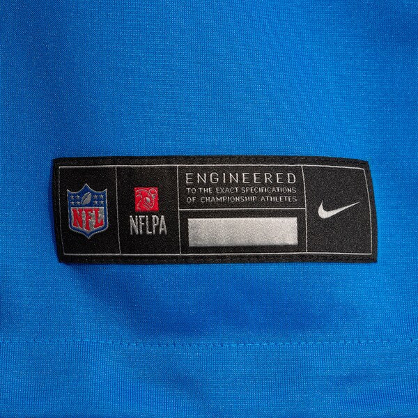Sam LaPorta Detroit Lions Nike Alternate Game Jersey - Blue - Image 6