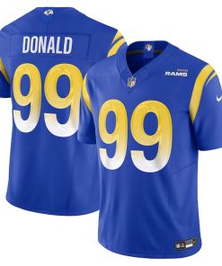Aaron Donald Los Angeles Rams Nike Vapor F.U.S.E. Limited Jersey - Royal/White