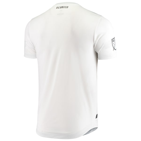 D.C. United adidas 2020 Authentic Away Jersey - White - Image 3
