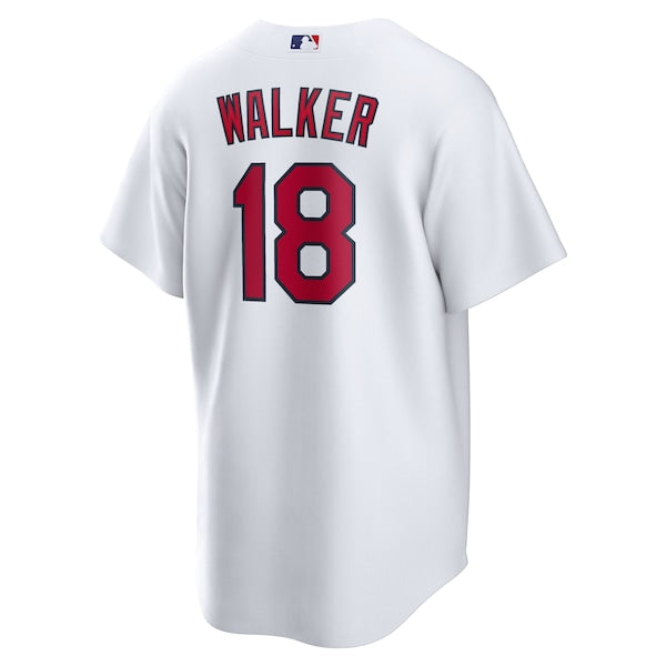 Jordan Walker St. Louis Cardinals Nike Home Official Replica Player Jersey - White - Image 3