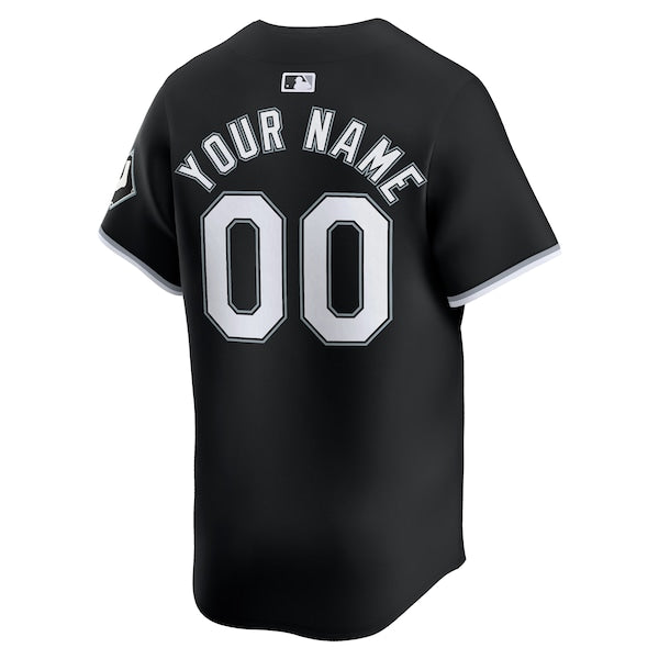 Chicago White Sox Nike Alternate Limited Custom Jersey?ยจC Black - Image 3