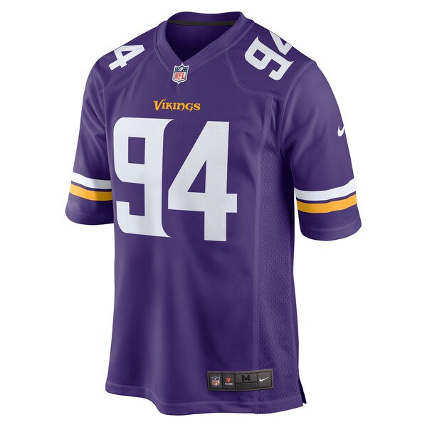 Taki Taimani Minnesota Vikings Nike Game Jersey - Purple - Image 3