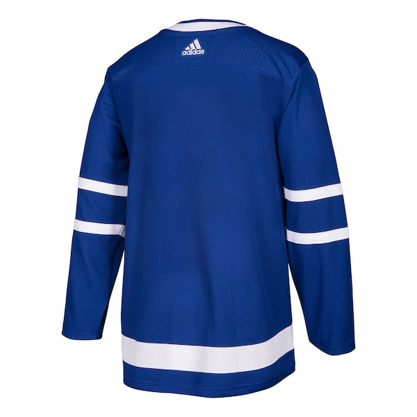 Toronto Maple Leafs adidas Home Authentic Blank Jersey - Blue - Image 3