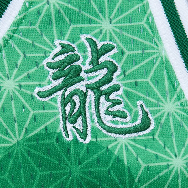 Larry Bird Boston Celtics 1985/86 Hardwood Classics Asian Heritage 6.0 Swingman Throwback Player Jersey - Kelly Green - Image 5