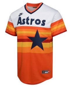 Alternative view of Nolan Ryan Houston Astros Nike Youth Cooperstown Collection Limited Player Jersey - White