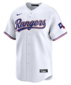 Alternative view of Leody Taveras Texas Rangers Nike Alternate Limited Player Jersey - White