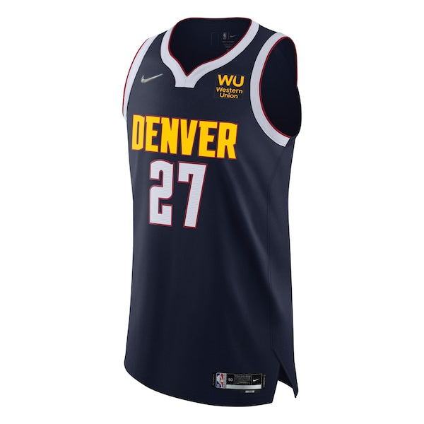 Jamal Murray Denver Nuggets Nike Authentic Jersey - Association Edition - Navy - Image 2