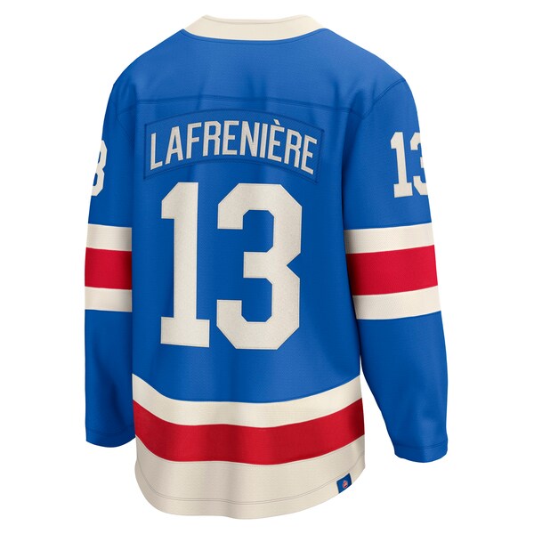 Alexis Lafreniere New York Rangers Centennial Breakaway Jersey - Blue - Image 3