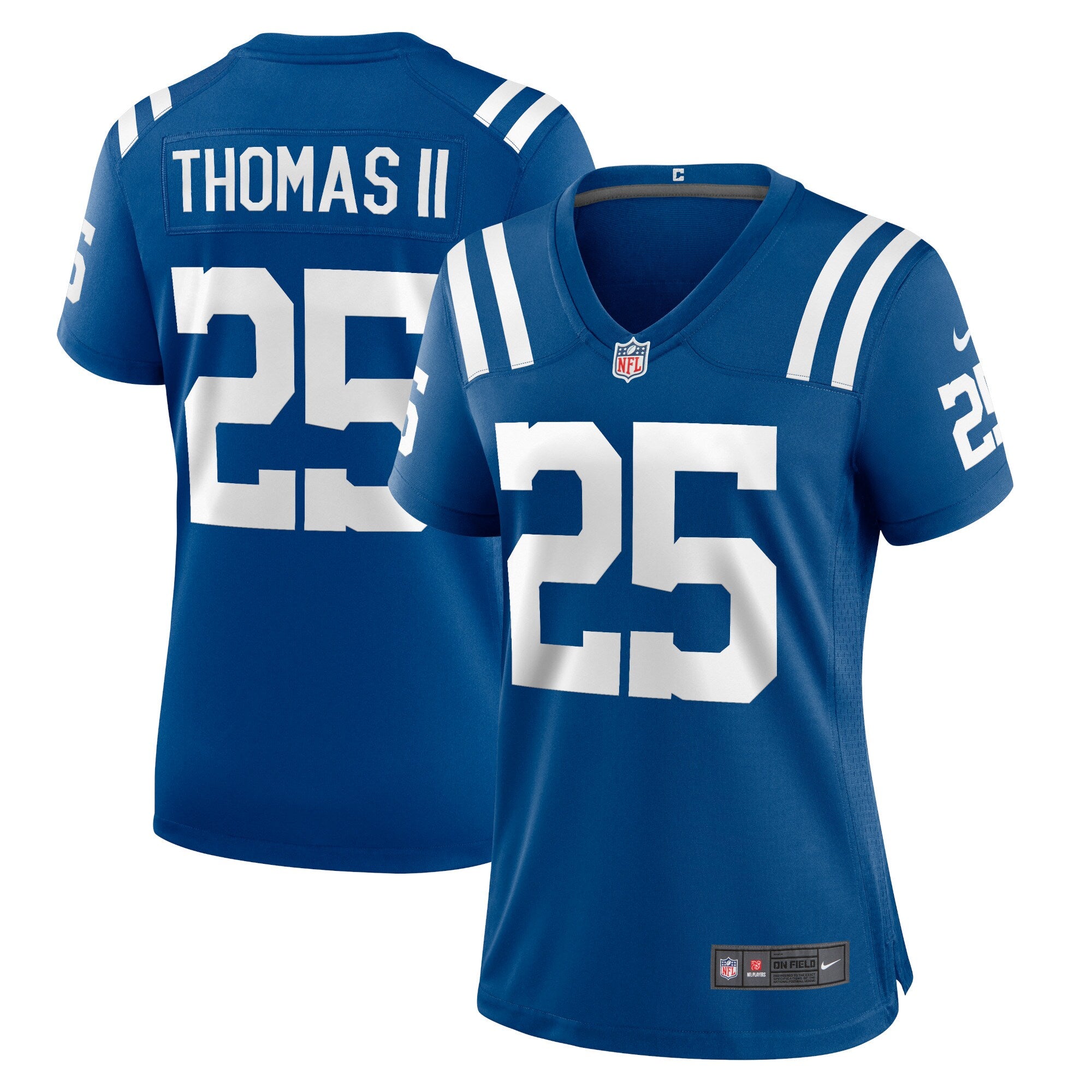 Rodney Thomas II Indianapolis Colts Nike Women's Indiana Nights Alternate Game Jersey - Royal/Royal - Image 6