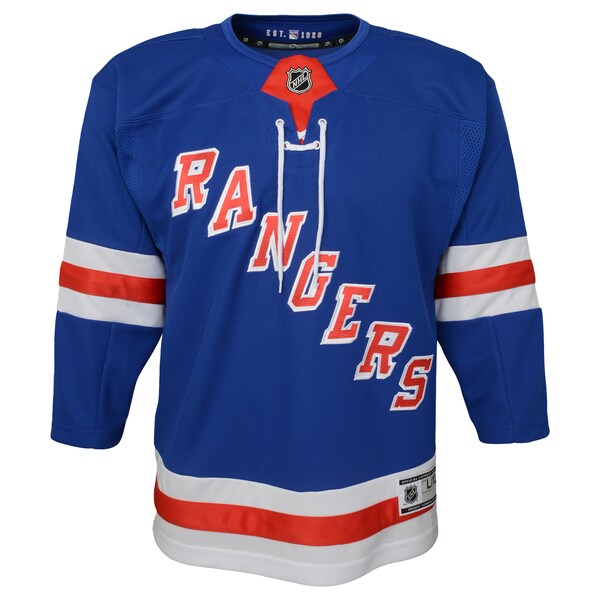 New York Rangers Youth Home Premier Jersey - Blue - Image 2