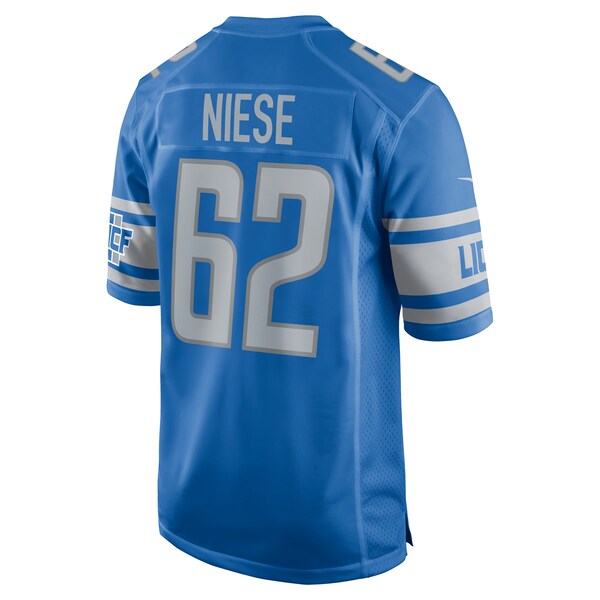 Michael Niese Detroit Lions Nike Team Game Jersey - Blue - Image 3
