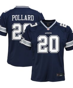 Tony Pollard Dallas Cowboys Nike Youth Game Jersey - Navy