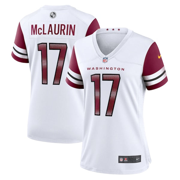 Terry McLaurin Washington Commanders Nike Women's Game Jersey - White/Black/Burgundy - Image 2