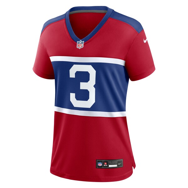 Deonte Banks New York Giants Nike Women's Alternate Player Game Jersey - Century Red - Image 2