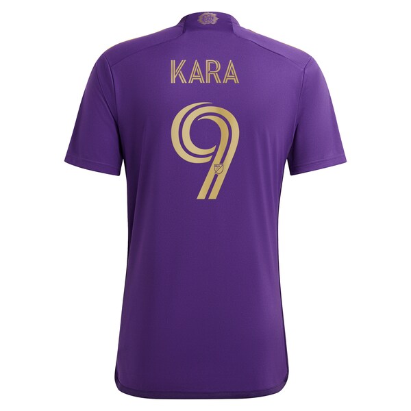 Ercan Kara Orlando City SC adidas 2024 The Wall Kit Replica Player Jersey - Purple - Image 3