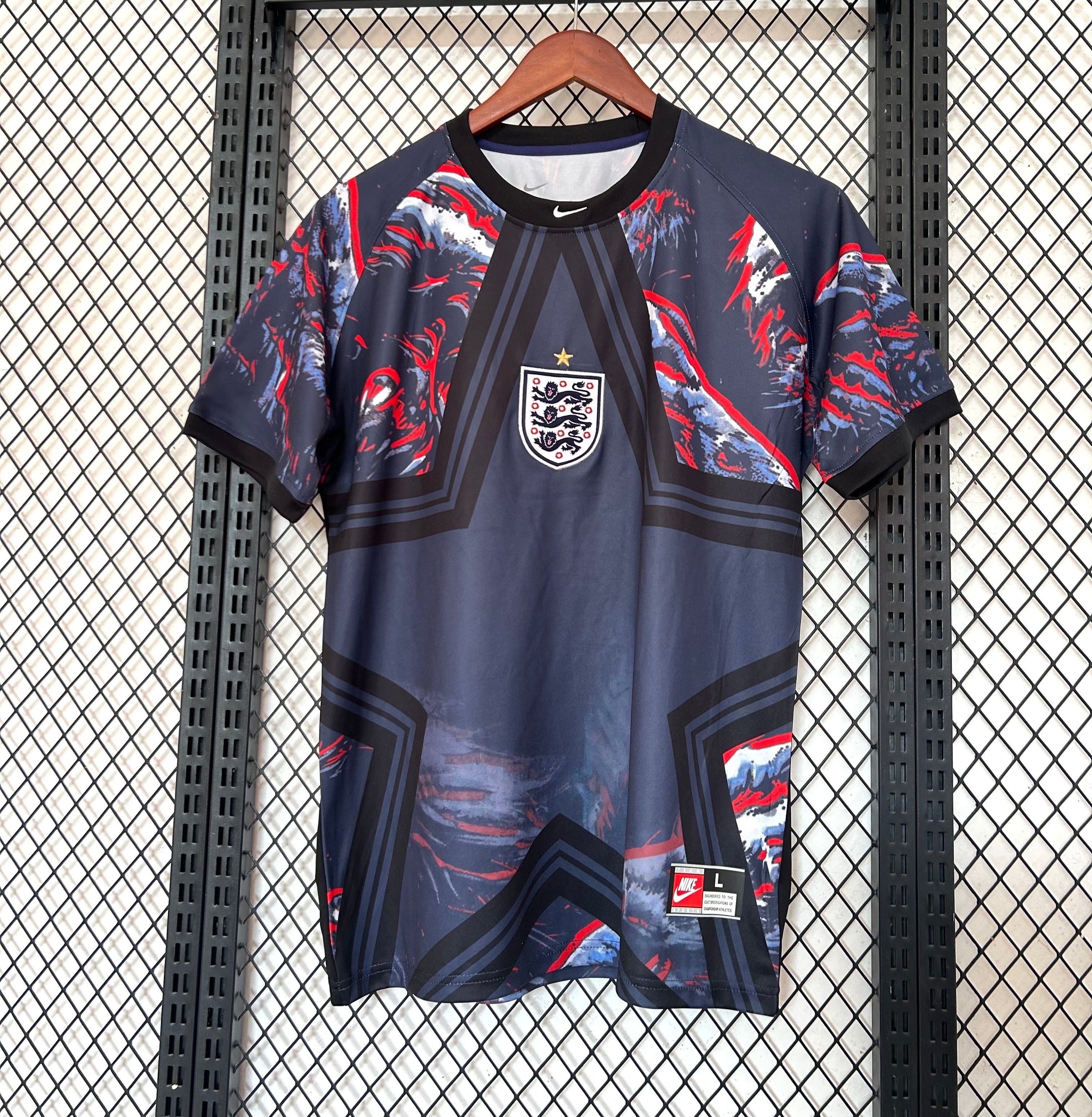 England National Team Nike 2026 Away Jersey - Dark Blue / Black - Image 2