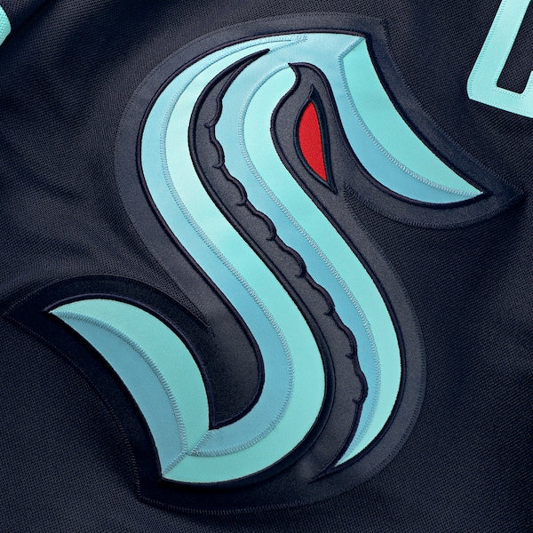 Seattle Kraken Home Premium Jersey - Deep Sea Blue/White - Image 5