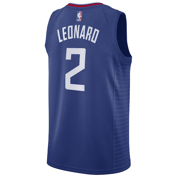 Kawhi Leonard LA Clippers Nike 2019/20 Swingman Jersey Blue - Icon Edition - Image 3