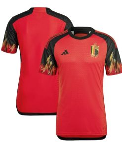 Belgium National Team adidas 2022/23 Home Authentic Jersey - Red