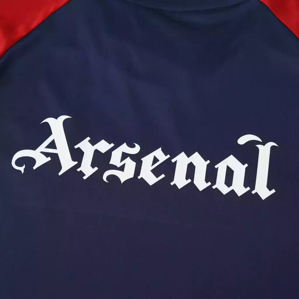Men's Arsenal Adidas Originals 2024-25 Fan Shirt - Navy Blue - Image 4