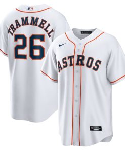 Taylor Trammell Houston Astros Nike Home Replica Jersey - White
