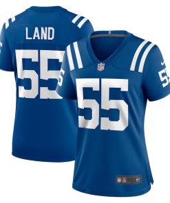 Isaiah Land Indianapolis Colts Nike Women's Team Game Jersey -  Royal