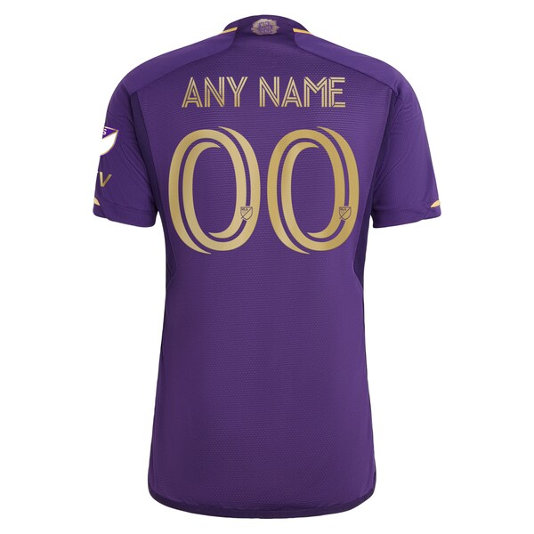 Orlando City SC adidas 2024 The Wall Kit Authentic Custom Jersey - Purple - Image 3