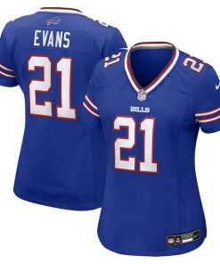 Darrynton Evans Buffalo Bills Nike Women's Team Game Jersey -  Royal
