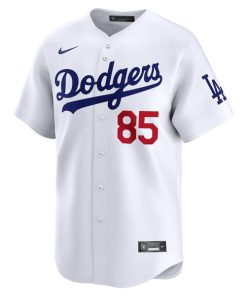 Alternative view of Dustin May Los Angeles Dodgers Nike Home Limited Player Jersey - White