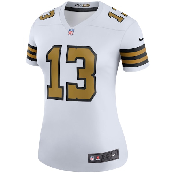 Michael Thomas New Orleans Saints Nike Women's Color Rush Legend Player Jersey - White - Image 2