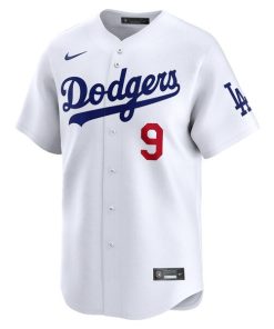 Alternative view of Gavin Lux Los Angeles Dodgers Nike Home Limited Player Jersey - White