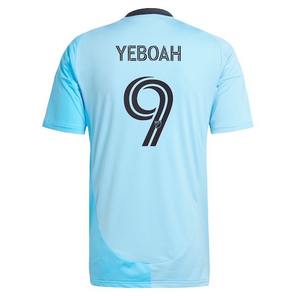 Kelvin Yeboah Minnesota United FC adidas 2025 CONVERGENCE Replica Player Jersey - Blue - Image 3