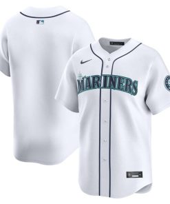 Seattle Mariners Nike Home Limited Jersey - White